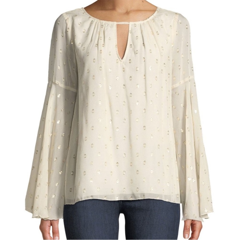 Johnny Was Love Bianca Deep V Blouse